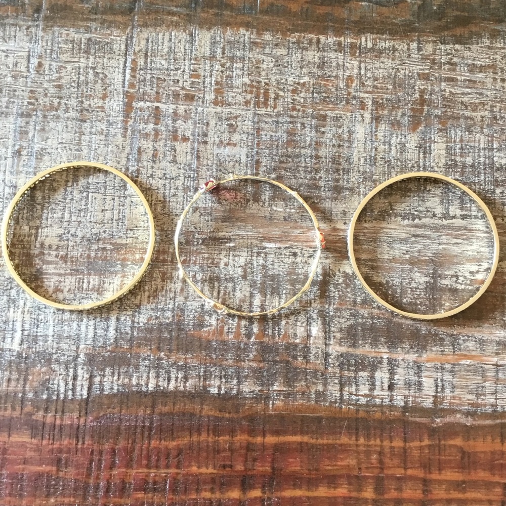 Kendra Scott Bangle Bracelets Set of 3 - Picture 2 of 11